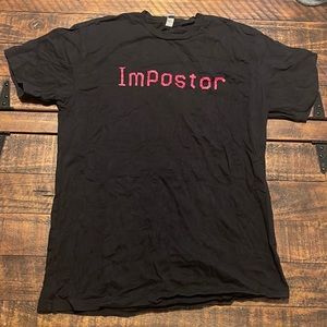 Next Level Apparel - Among Us "IMPOSTER" T-Shirt - Size: L